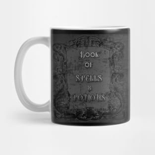 Witch's Vintage Book of Spells and Potions Mug